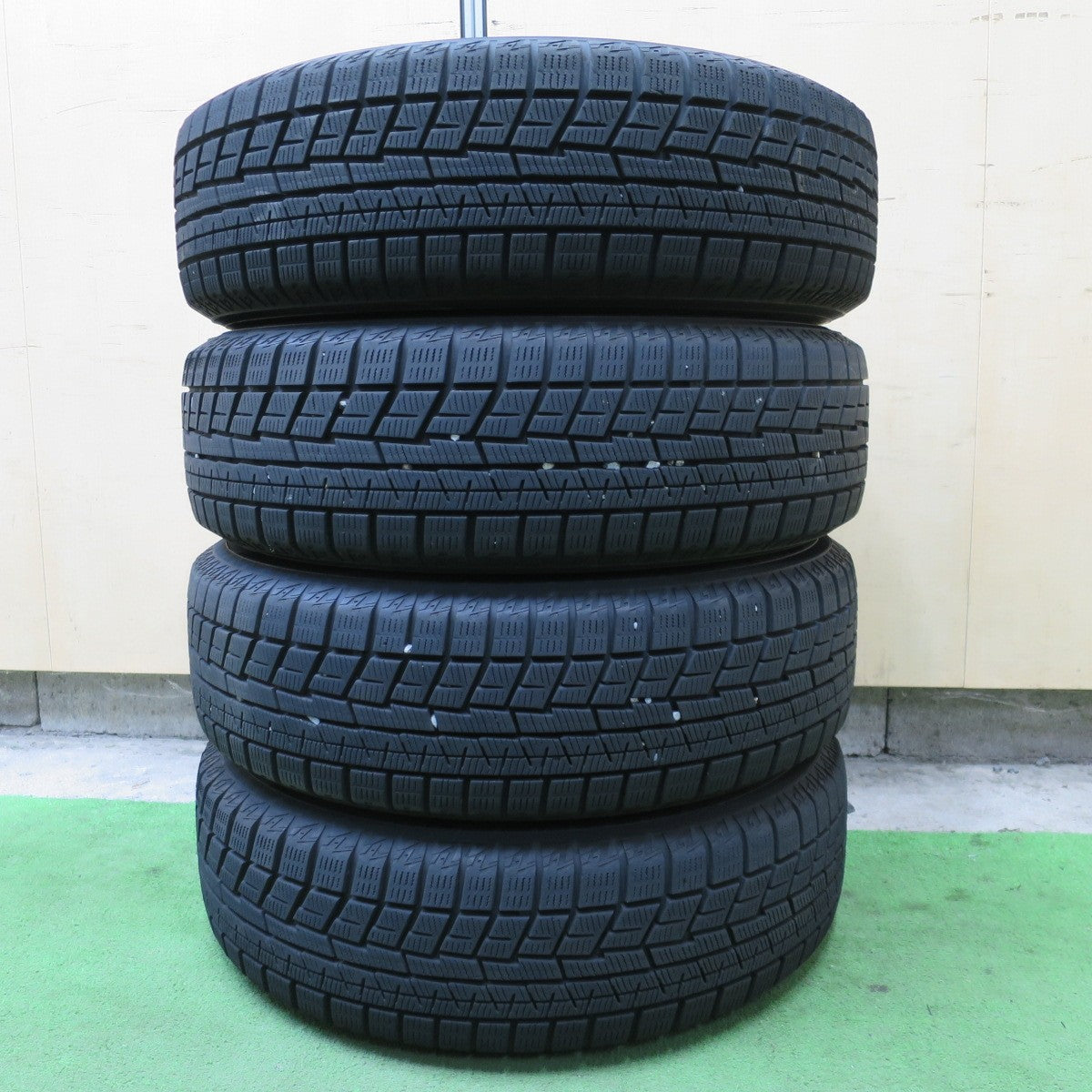 バリ溝！23年！9分◎スタッドレス 175/65R15 ヨコハマ アイスガード iG60 AMALIA アマリア 15インチ PCD100/4H◎6091402NGス