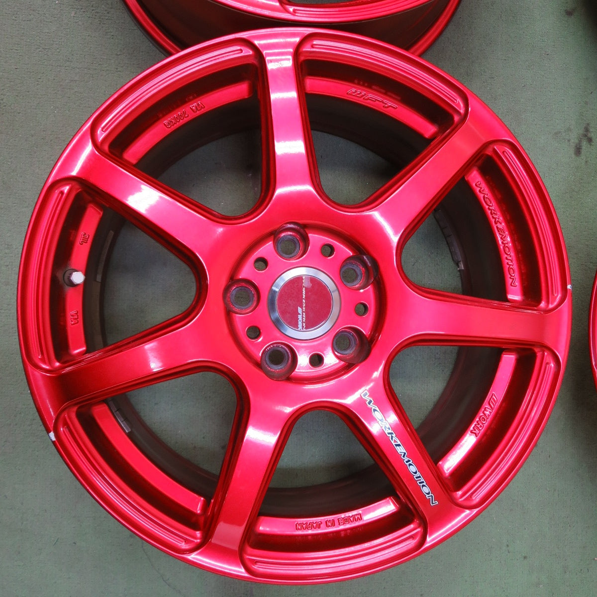 4本価格◎WORK EMOTION EMT-T7R 17インチ ホイール ワーク エモーション 17×7J PCD110/5H◎6080302NGホ