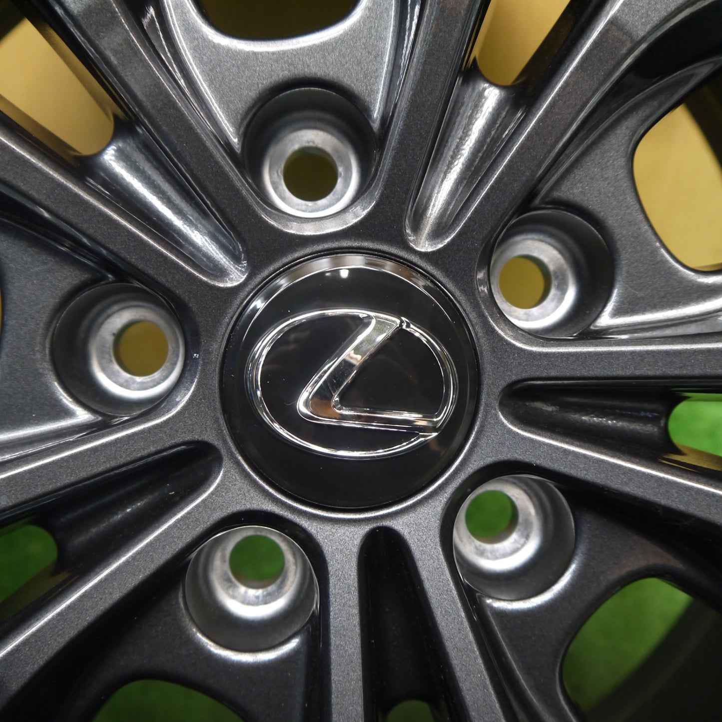 新車外し★レクサス IS 500 Fスポーツ パフォーマンス 純正 ENKEI ホイール 19インチ 19×8.5J 19×9.5J エンケイ PCD114.3/5H★5070803Hホ
