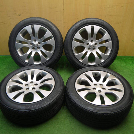 4本価格！21年★スバル BP9 レガシィ アウトバック 純正 215/55R17 オーテリー P607 17インチ PCD100/5H★5032807Hノ