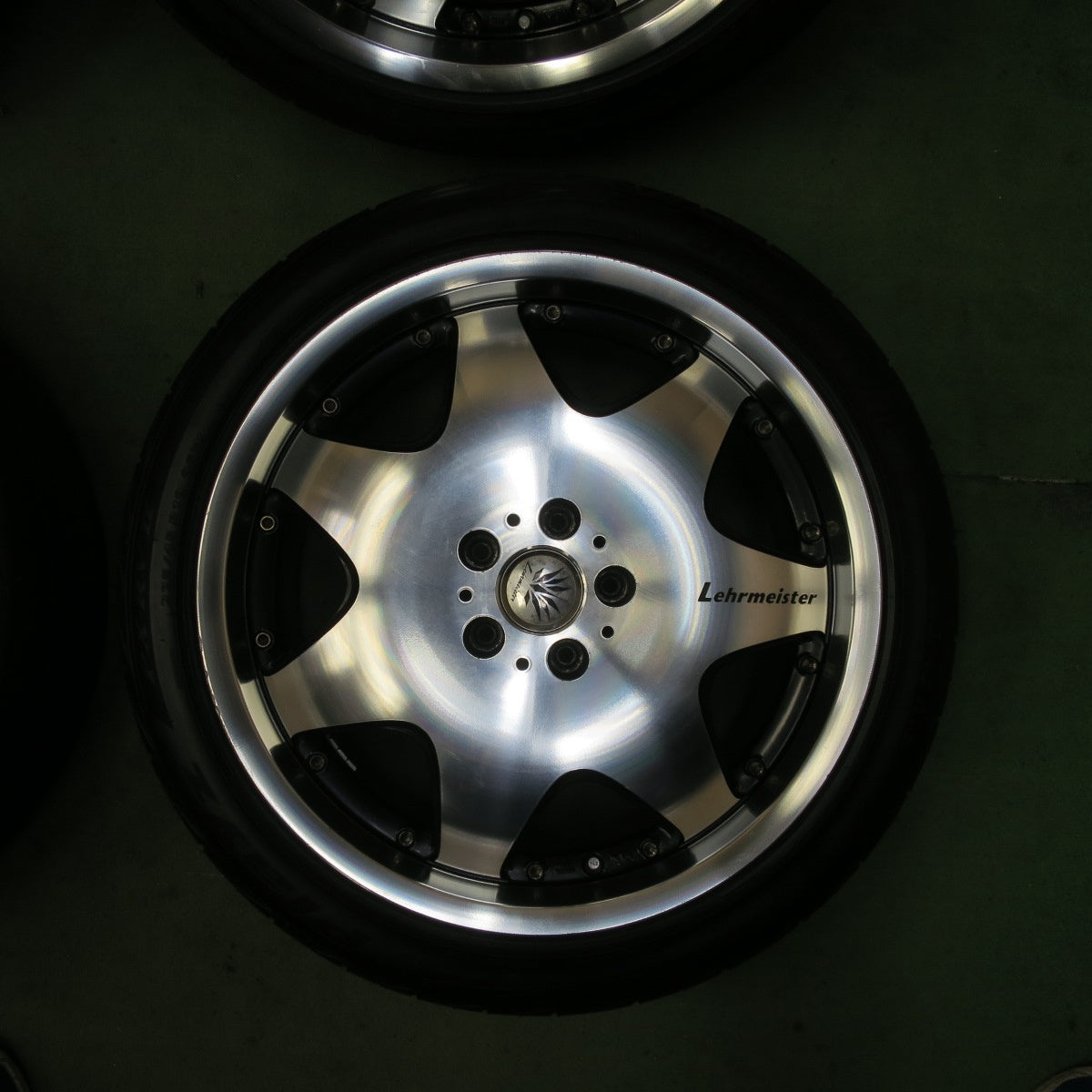 4本価格！23年★Lehrmeister BERTANI 225/45R19 ブリヂストン プレイズ PX-RV2 レアマイスター ベルターニ 19インチ PCD114.3/5H★5092602TTノ