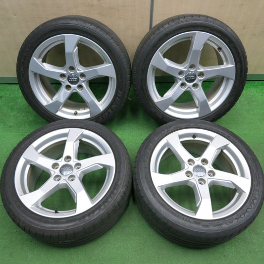 [送料無料] キレイ★アウディ 8V A3 スポーツバック 純正 225/45R17 ダンロップ スポーツマックス RT 17インチ PCD112/5H★4123003HAノ