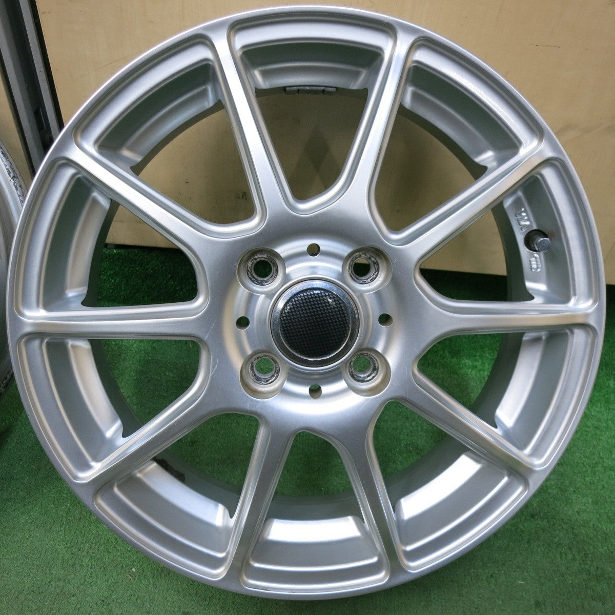 4本価格★社外 アルミ ホイール 15インチ 15×4.5J PCD100/4H★5012807SYホ