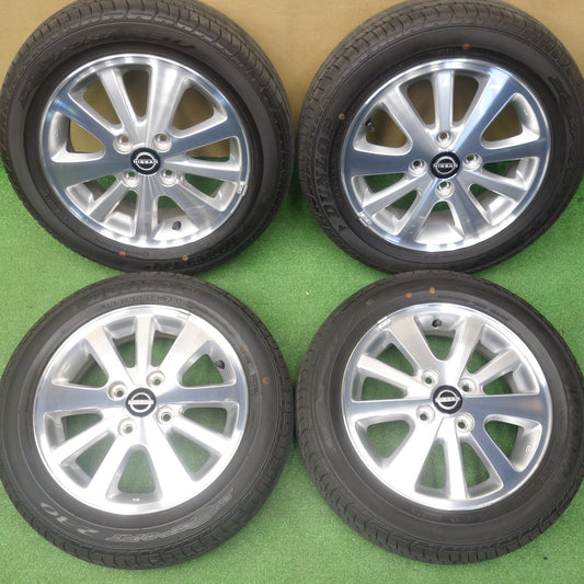 新車外し！25年★日産 クリッパー リオ 純正 165/60R14 ダンロップ SPスポーツ 230 14インチ PCD100/4H★6032302KTノ