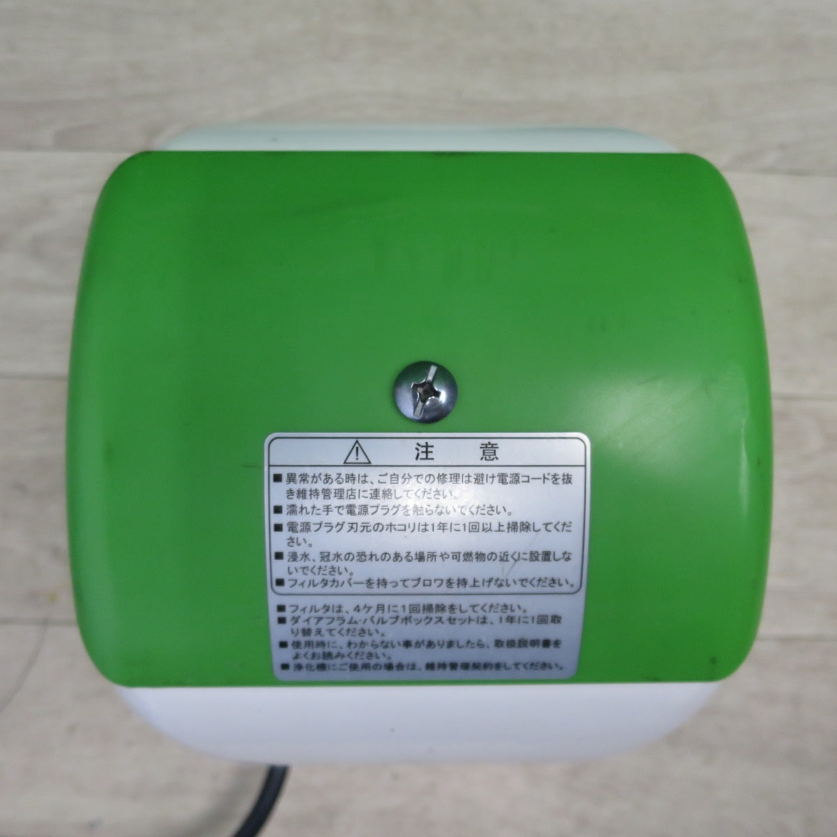 [送料無料] ☆大晃機械工業 ダイヤフラム ブロワ JDK-60 60L/min 50/60Hz 100V 浄化槽 水槽 生け簀 エアーポンプ ②☆