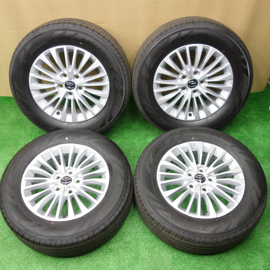 新車外し！25年★トヨタ 40系 アルファード ヴェルファイア 純正 225/65R17 ヨコハマ アドバン V03 17インチ PCD120/5H★5112701KTノ