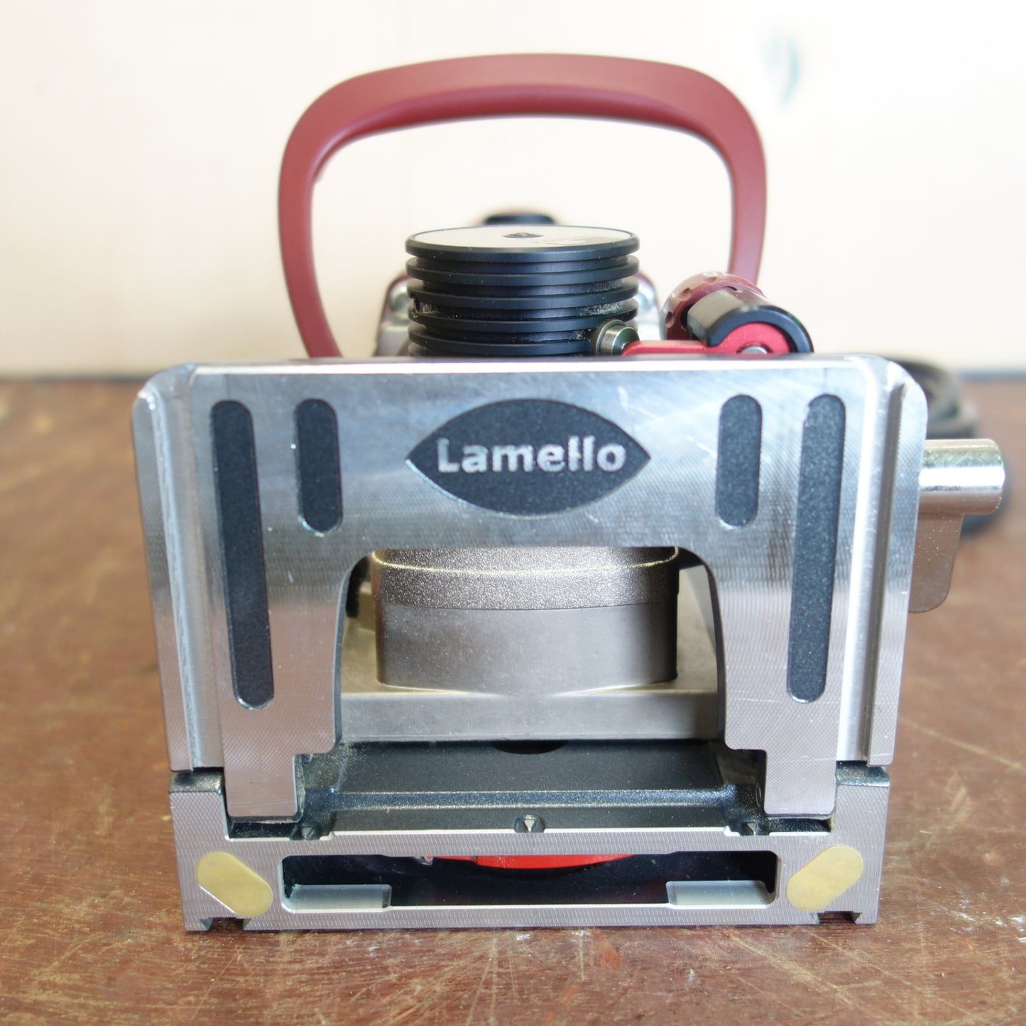 [送料無料] キレイ☆ラメロ lamello ビスケット ジョイント カッター Zeta P2 T溝加工機  50-60Hz 切断 電動 工具☆