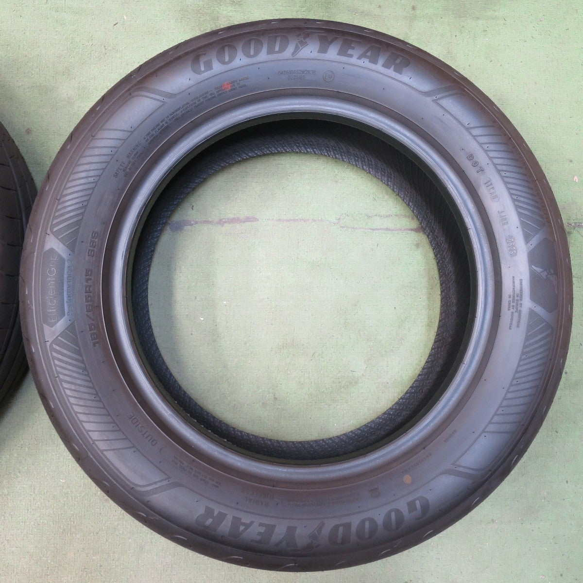 新車外し！26年◎185/65R15 グッドイヤー EfficientGrip Performance2 タイヤ 15インチ アクア フリード プリウス 等◎6081003イノタ