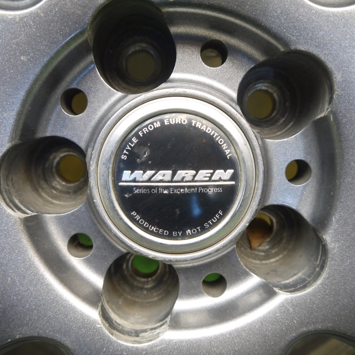 バリ溝！22年！9.5分以上◎プリウス 等 195/65R15 スタッドレス アイスエスポルテ WAREN ヴァーレン 15インチ PCD100/5H◎6090202Hス