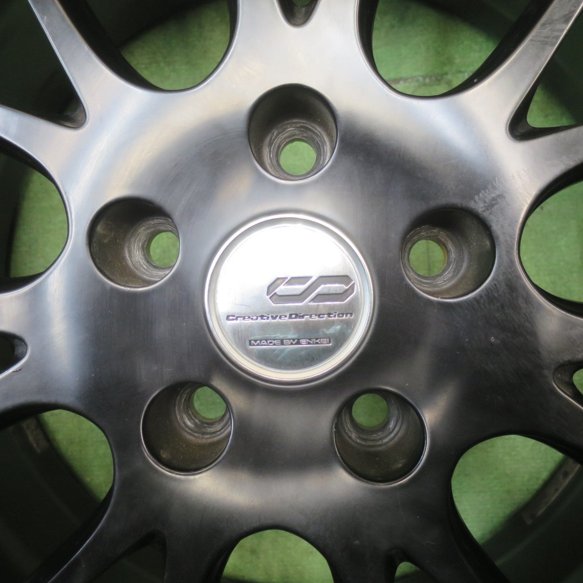 バリ溝！9分◎スタッドレス 205/50R17 ダンロップ ウインターマックス 03 Creative Direction ENKEI エンケイ 17インチ PCD114.3/5H◎6060903NJス