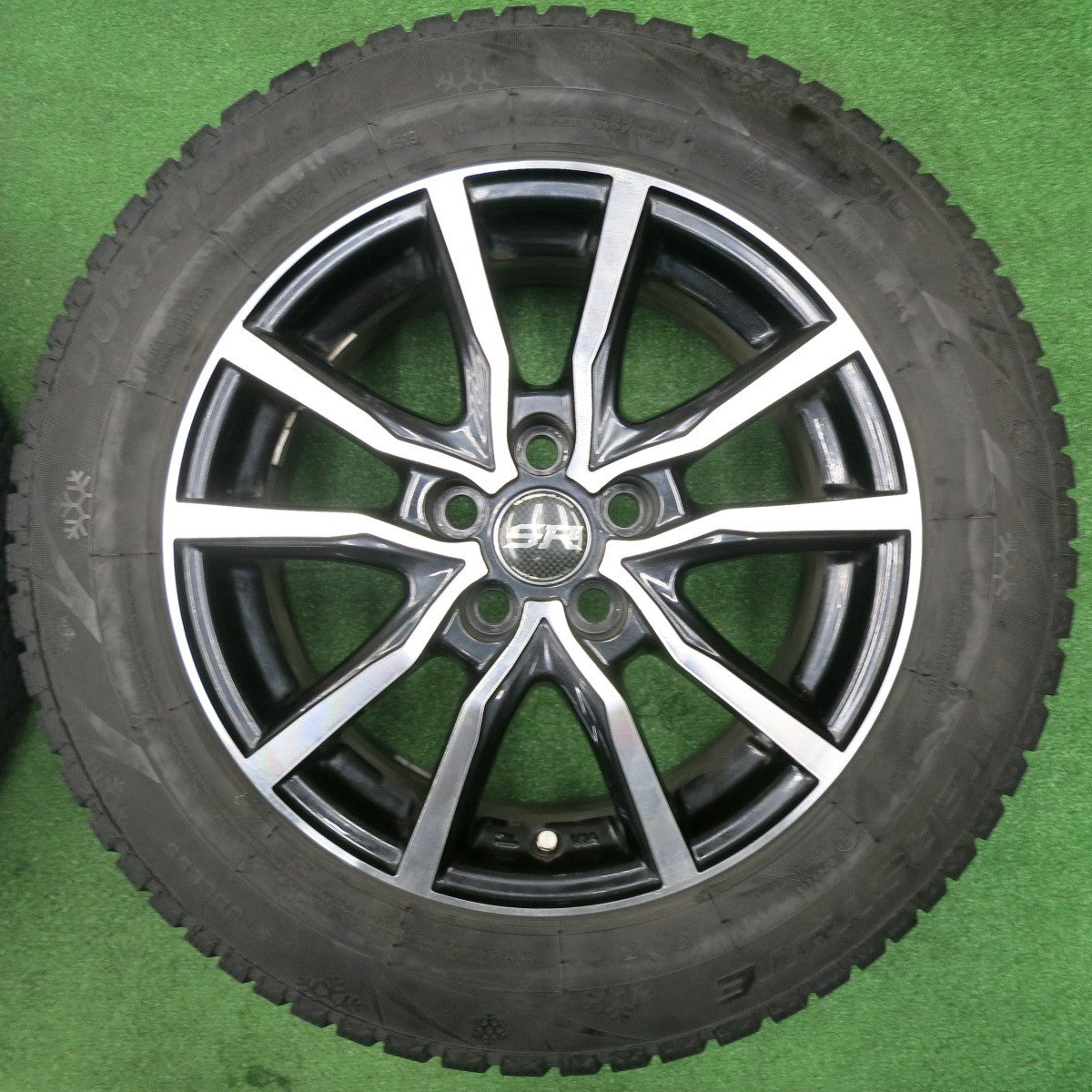 [送料無料] バリ溝！9分★プリウス 等 195/65R15 スタッドレス インターステート DURATION 30 STRANGER ストレンジャー 15インチ PCD100/5H★4121807NJス