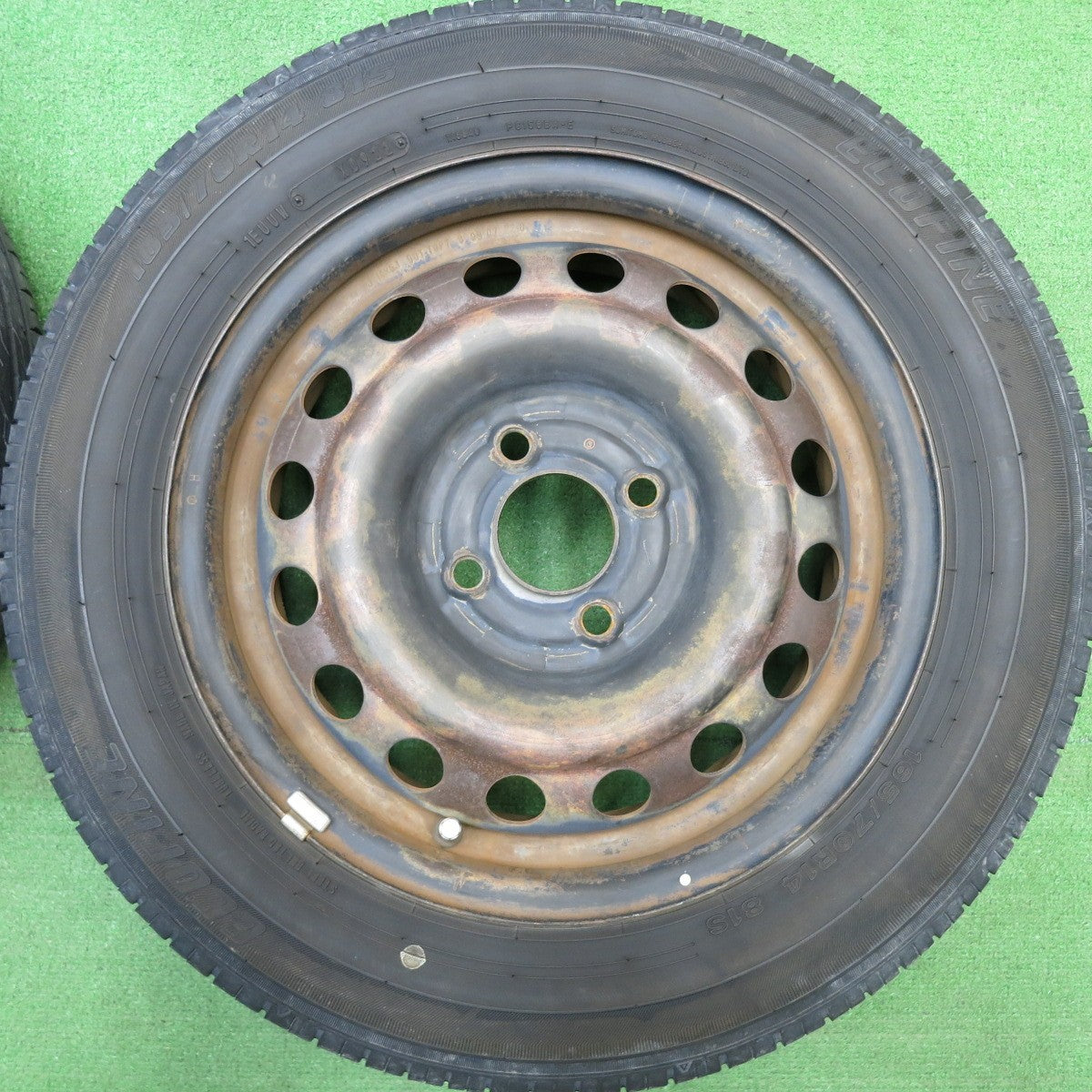 4本価格！22年★165/70R14 ECOFINE スチール ホイール エコファイン 14インチ PCD100/4H★6022619HAノ