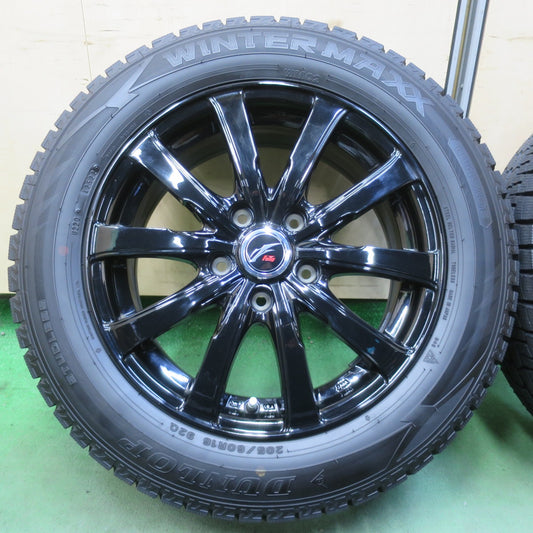 ほぼ未使用!22年!キレイ◎スタッドレス 205/60R16 ダンロップ ウインターマックス WM02 Fang ファング 16インチ PCD114.3/5H◎6071302イス