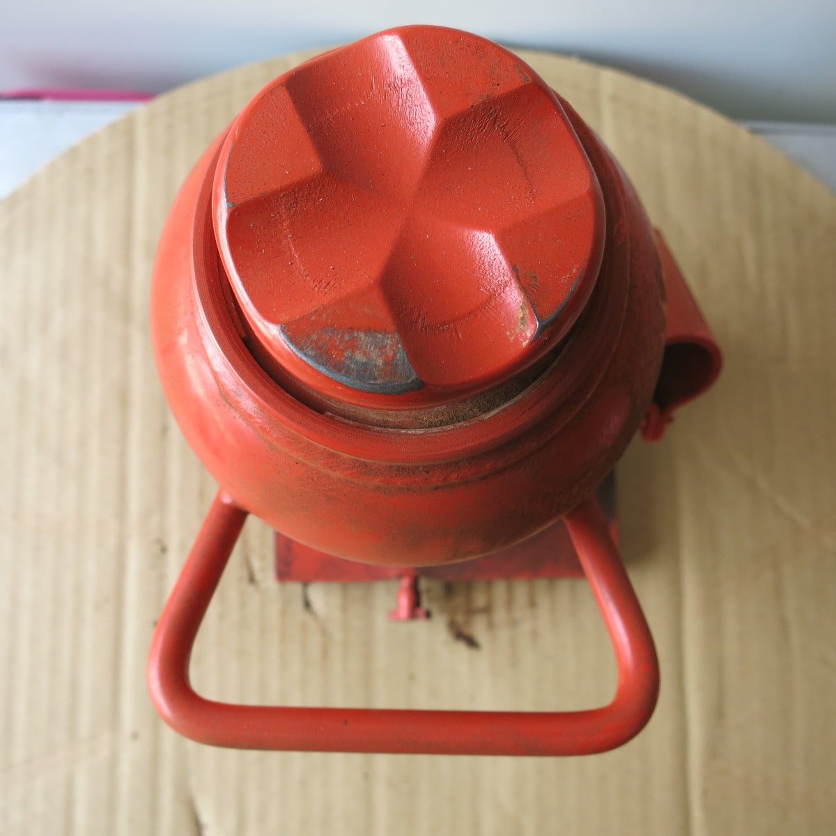 [送料無料] ◆マサダ 油圧 ジャッキ HP-15N 工具 15TON 15ton 15トン 15000kg 油圧式 オイル だるま ダルマ 車載 自動車 点検 整備④◆