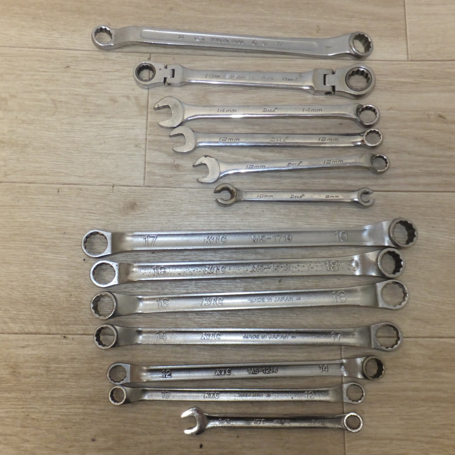 [送料無料] ★ハンドツール スパナ レンチ など 各種 セット　Deen KTC SIGNET ほか★