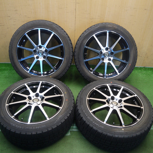バリ溝！23年！キレイ！9分◎スタッドレス 215/50R17 ダンロップ ウインターマックス WM02 社外 アルミ 17インチ PCD114.3/5H◎6093001Hス