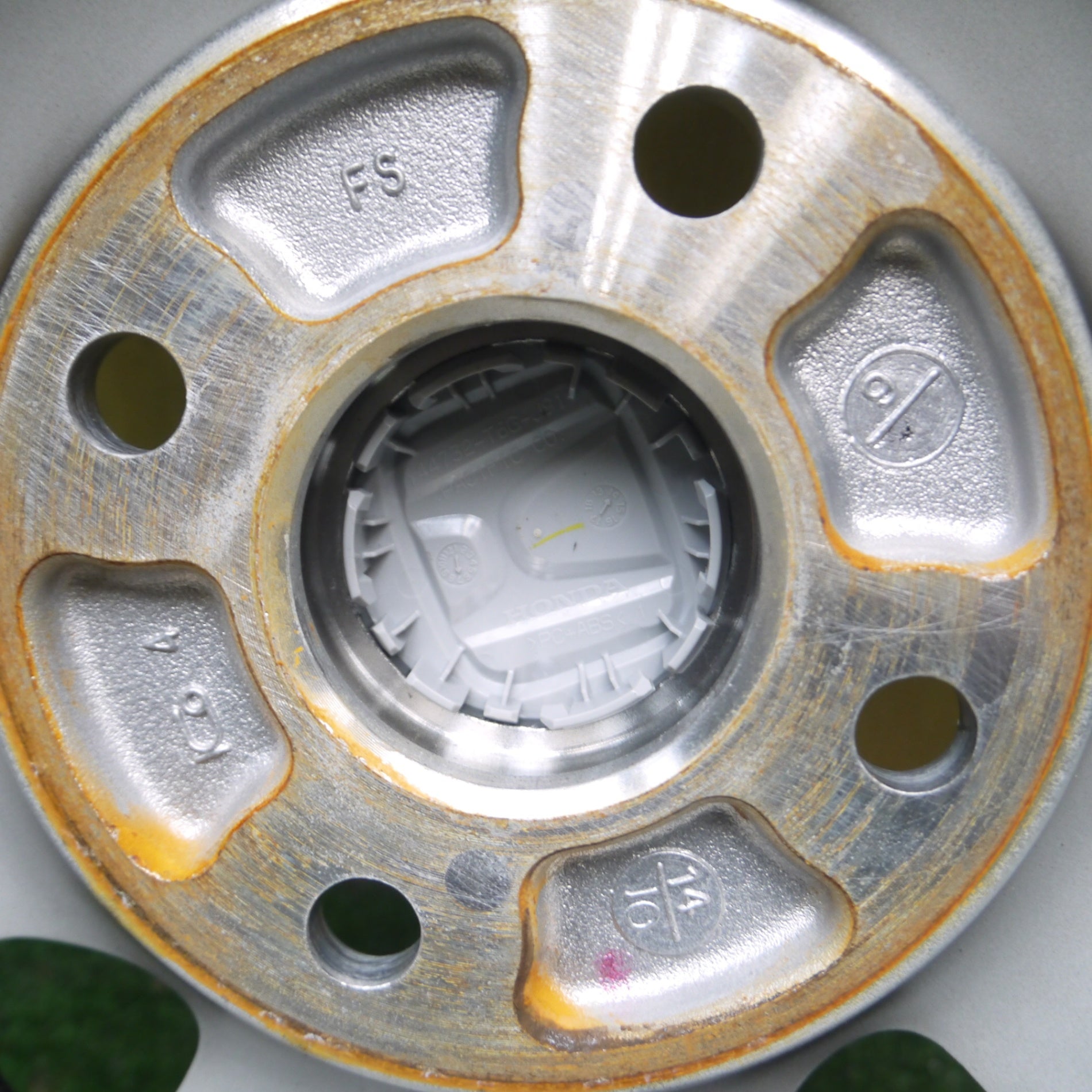 送料無料* ほぼ新車外し☆ホンダ N-WGN 純正 ホイール 15インチ 15×4.5