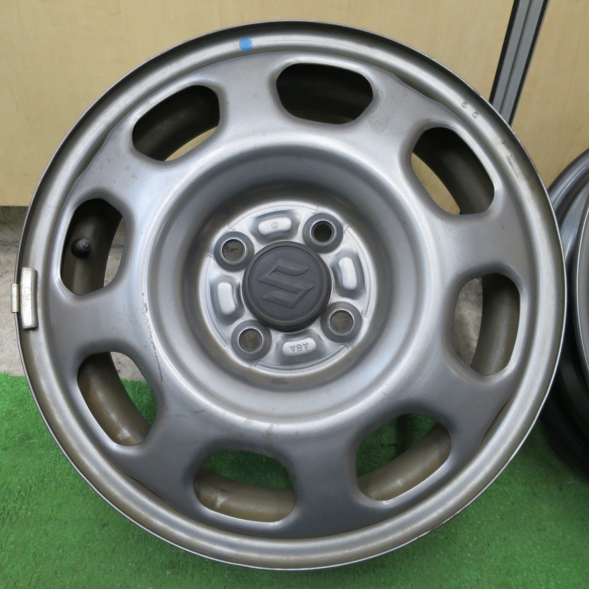 4本価格★スズキ ハスラー 純正 スチール ホイール 15インチ 15×4.5J SUZUKI PCD100/4H★6022702NGホ