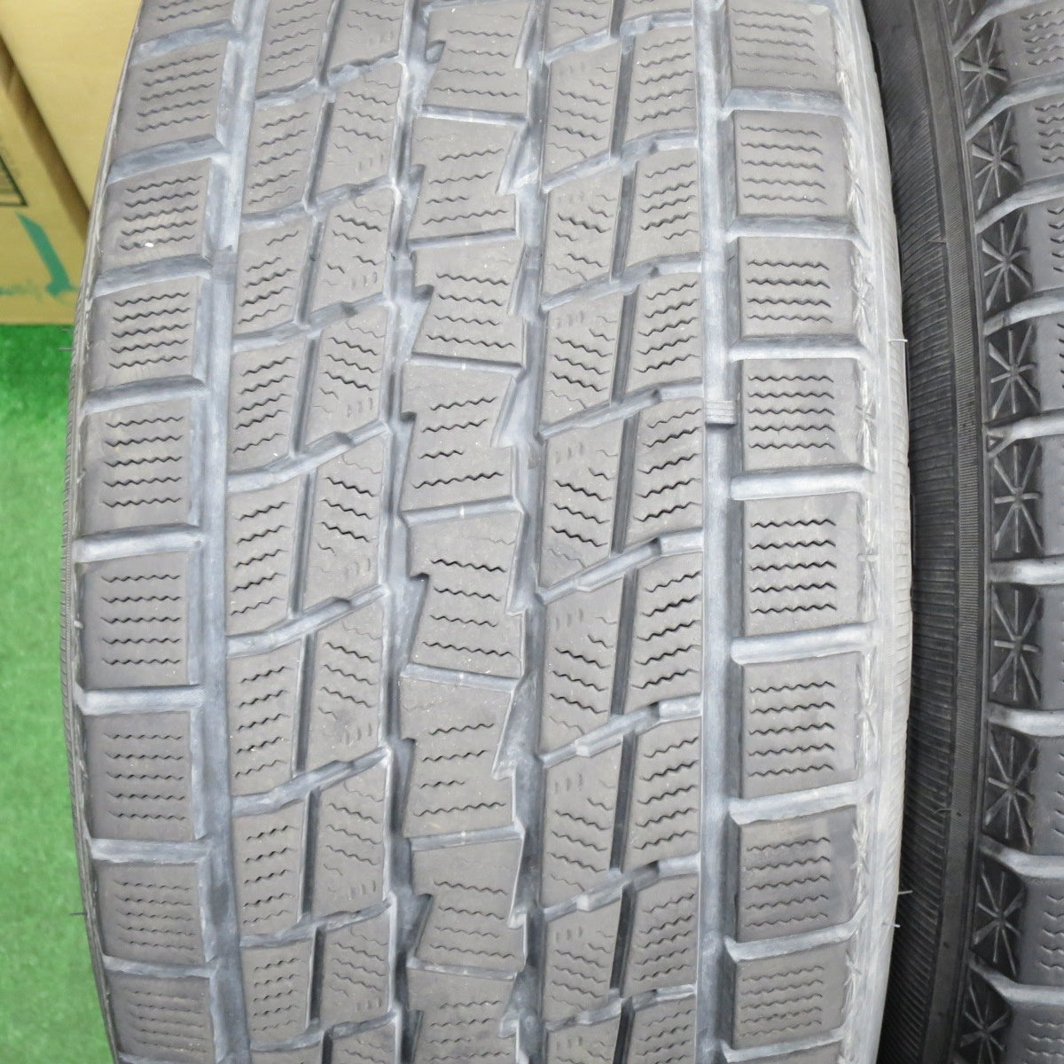 バリ溝！22年！9.5分★ジープ 等 ROCK KELLY MX 632 LOXARNY 265/60R18 スタッドレス グッドイヤー アイスナビ SUV ロックケリー ロクサーニ 18インチ PCD127/5H★6031502NKス