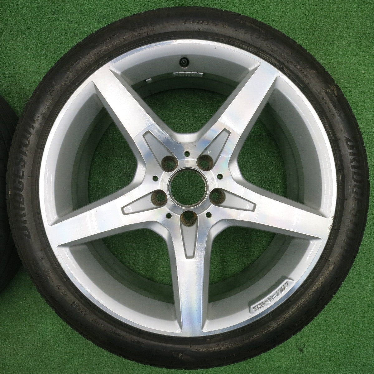 [送料無料] 4本価格！20年★ベンツ SLクラス R231 純正 AMG 245/40R19 275/35R19 ブリヂストン トランザ T005 19インチ PCD112/5H★4103001NJノ
