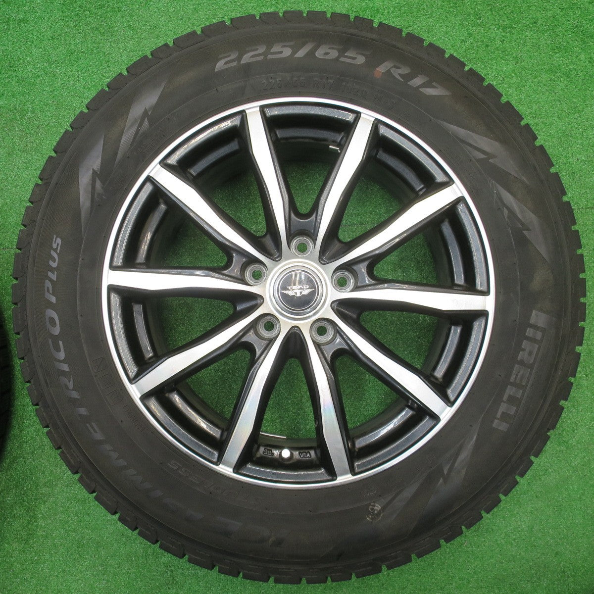 4本価格！21年★スタッドレス 225/65R17 ピレリ アイスアシンメトリコ プラス TEAD テッド 17インチ PCD114.3/5H★5102101NJス