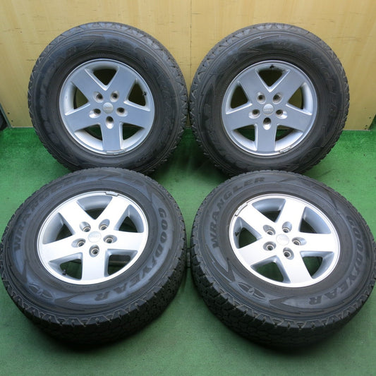 4本価格★ジープ JK ラングラー 純正 255/75R17 グッドイヤー WRANGLER 17インチ PCD127/5H★5092110HAノ