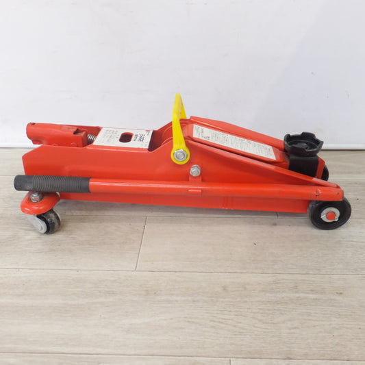 [送料無料] ★大自工業 メルテック Meltec 2t 油圧フロアジャッキ F-26 F-47　最大荷重 200kg　最縮長 133mm 最伸長 387mm★