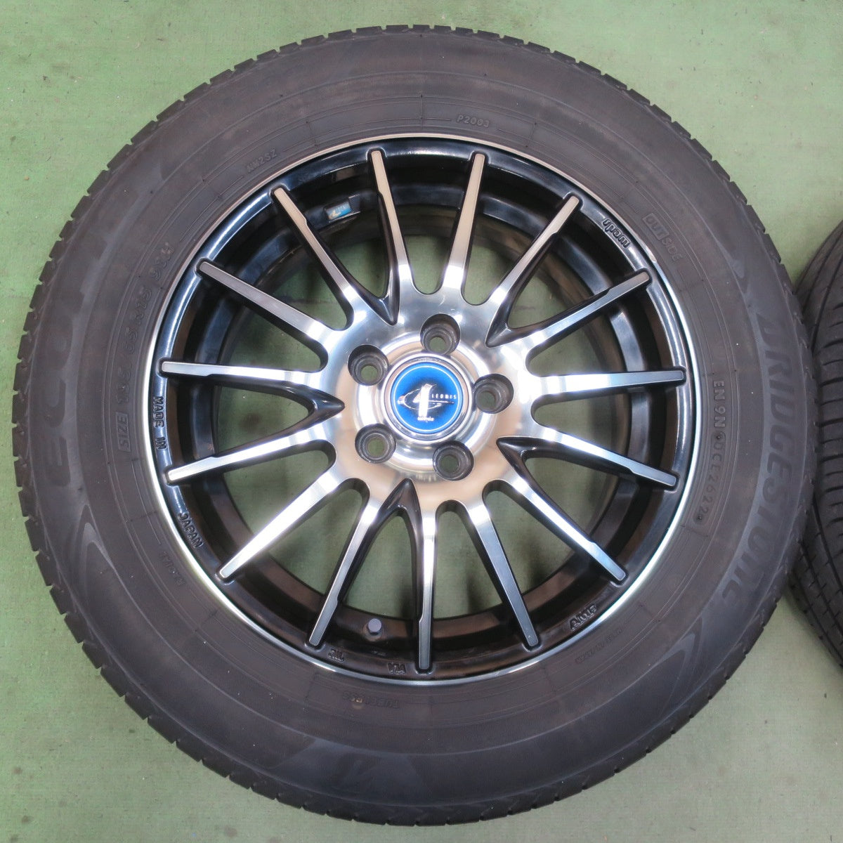 4本価格！22年★プリウス 等 LEONIS NAVIA 05 AMF 195/65R15 ブリヂストン エコピア NH200 グッドイヤー EfficientGrip ECO EG02 レオニス ナヴィア 15インチ PCD100/5H★6060606イノ