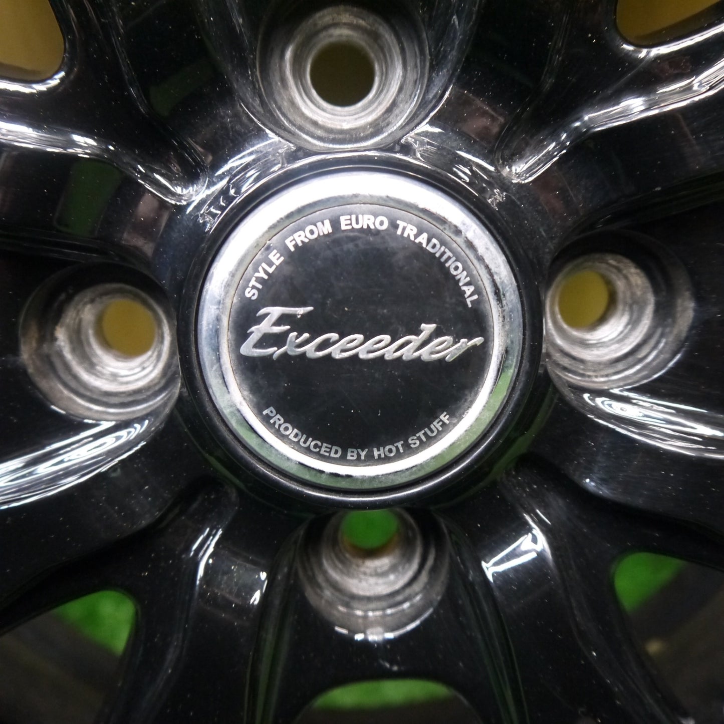 バリ溝！23年！9分★スタッドレス 155/65R14 グッドイヤー アイスナビ7 Exceeder エクシーダー 14インチ PCD100/4H★5121502Hス