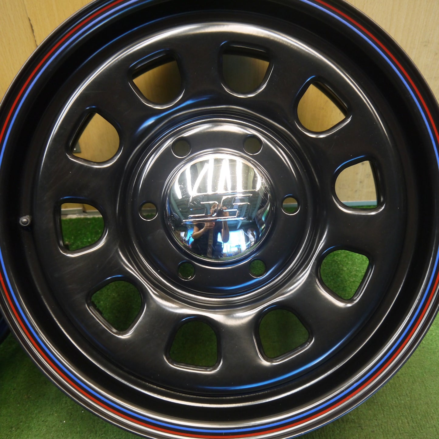ほぼ未使用！2本◎DAYTONA デイトナ スチール ホイール 16インチ 16×6.5JJ PCD139.7/6H◎6082406Hホ