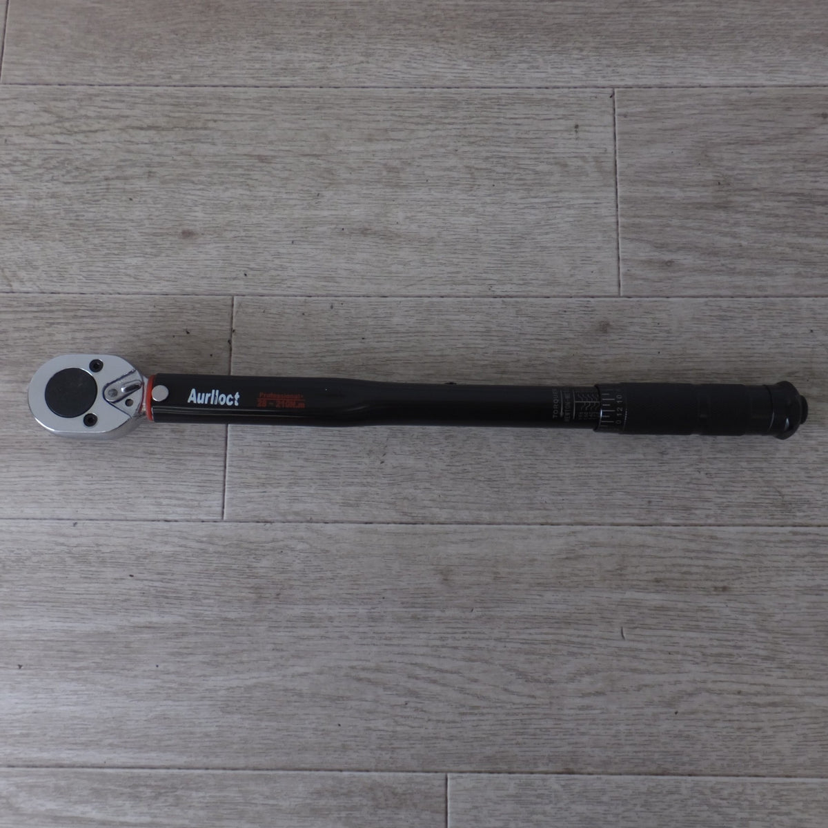 ★Aurlloct ヘビーデューティトルクレンチ Professional+ 28～210N.m +-3% 24 1/2" Alloy Steel★