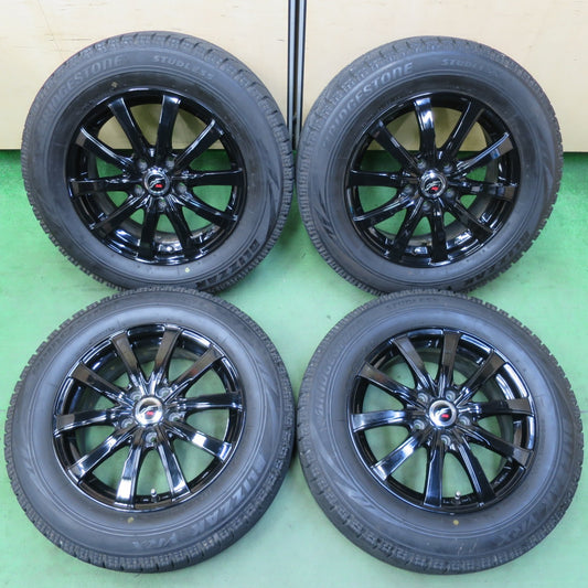 バリ溝！キレイ！9分★スタッドレス 205/65R16 ブリヂストン ブリザック VRX Fang ファング 16インチ PCD114.3/5H★5051511イス