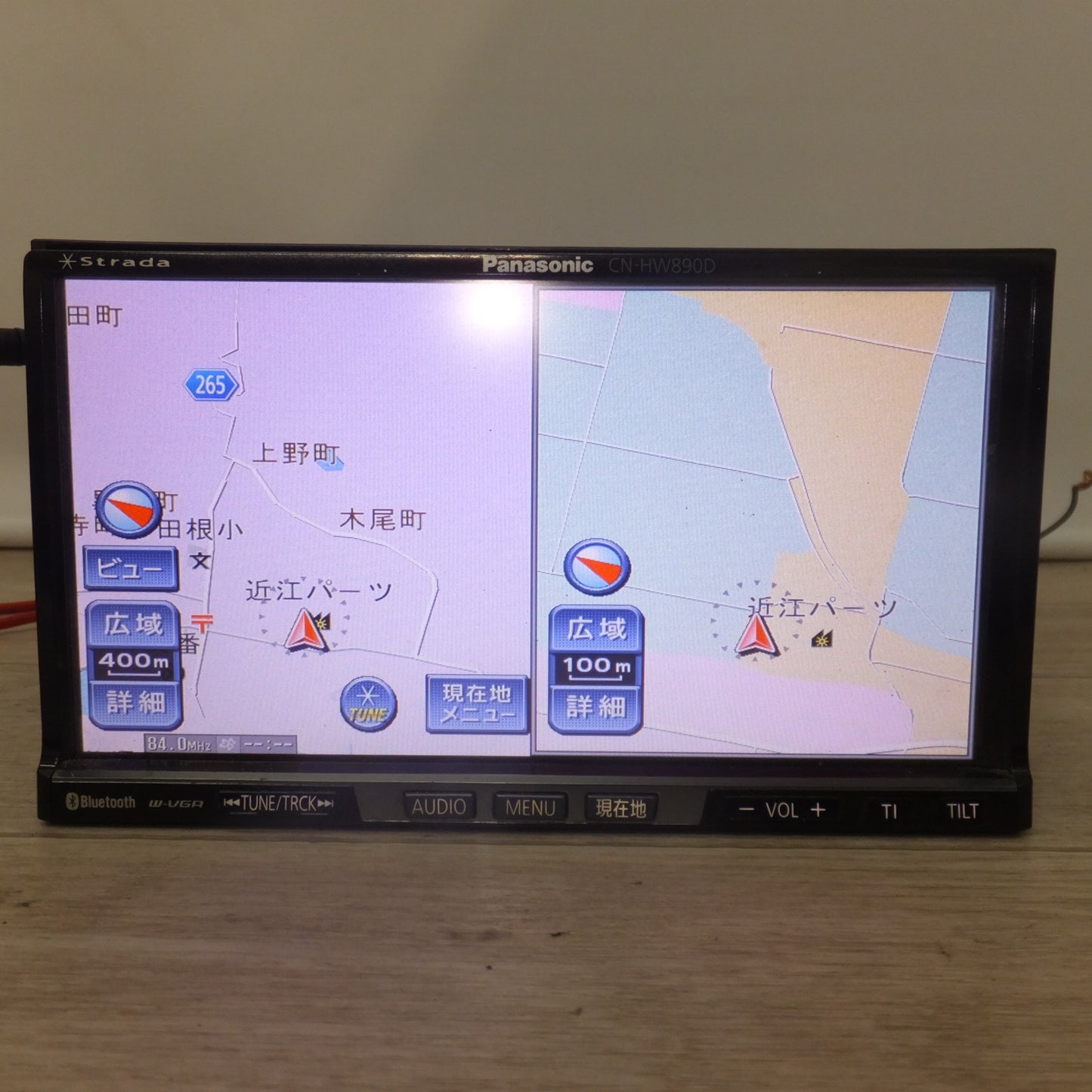 [送料無料] ★パナソニック製 スバル 純正 HDDカーナビステーション Strada CN-HW890DFA[63]★