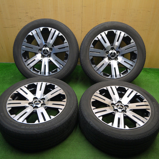 キレイ★三菱 デリカ D:5 純正 225/55R18 ヨコハマ ジオランダー SUV G055 G055E 18インチ D5 PCD114.3/5H★5042304Hノ