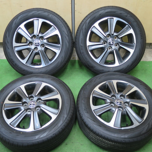 バリ溝！24年！キレイ！9.5分★トヨタ 80系 ノア ヴォクシー 純正 205/60R16 ヨコハマ BluEarth-RV RV03 16インチ PCD114.3/5H★5051703TTノ