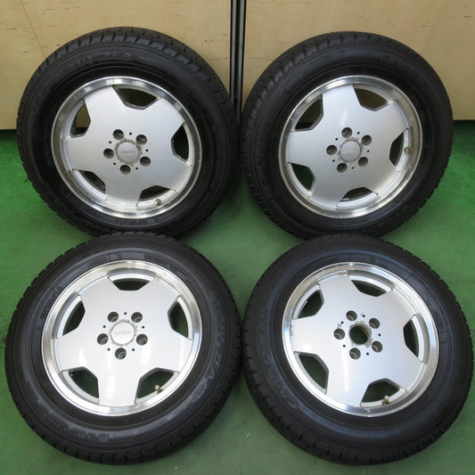 バリ溝！9.5分★スタッドレス 215/60R16 グッドイヤー アイスナビ ZEA Zauber ザウバー 16インチ PCD114.3/5H★5093015イス