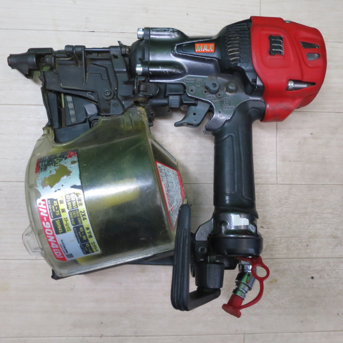 ☆MAX マックス 高圧 釘打機 スーパー ネイラ HN-90N4 (D) 釘打ち機 エアー ツール 工具☆
