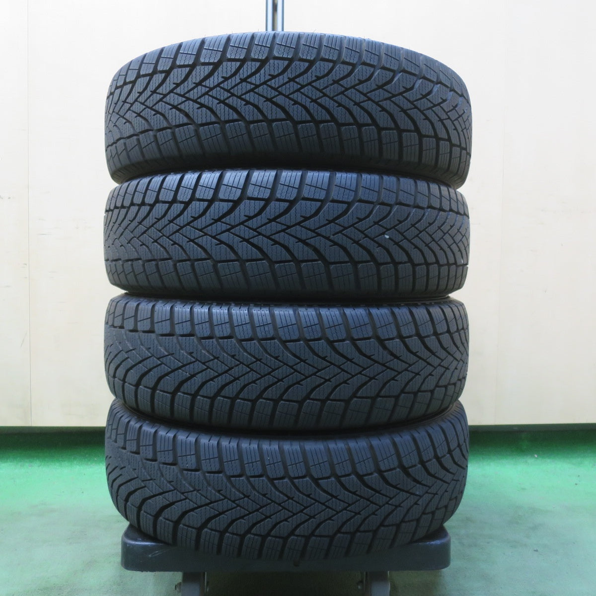 新車外し！25年！ほぼ未使用◎三菱 デリカ ミニ 4WD BA6A 純正 165/60R15 ダンロップ SYNCHRO WEATHER オールシーズン シンクロウェザー 15インチ PCD100/4H◎6062002イス