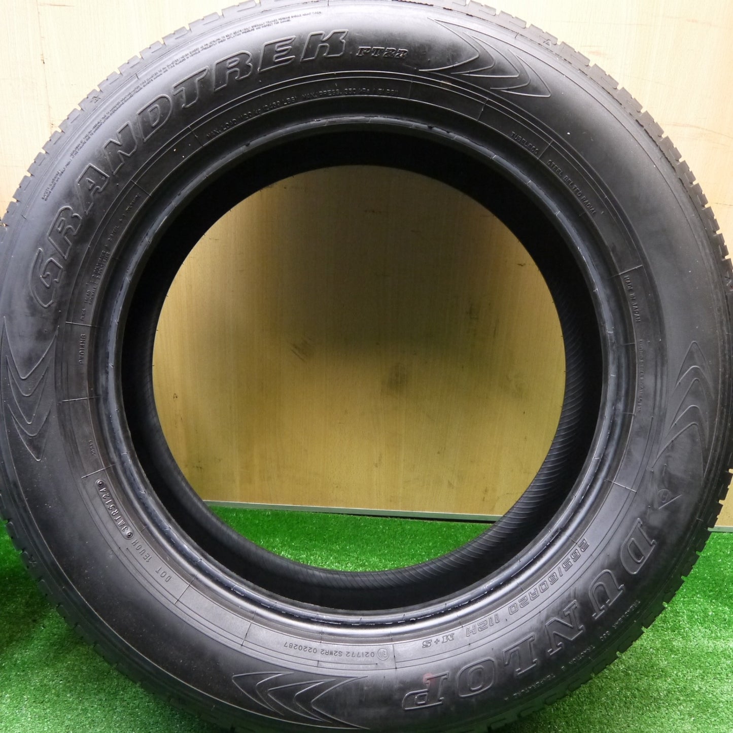 4本価格！24年★265/60R20 ダンロップ グラントレック PT22 タイヤ 20インチ ランクル 250 プラド タンドラ セコイヤ 等★5110502Hノタ