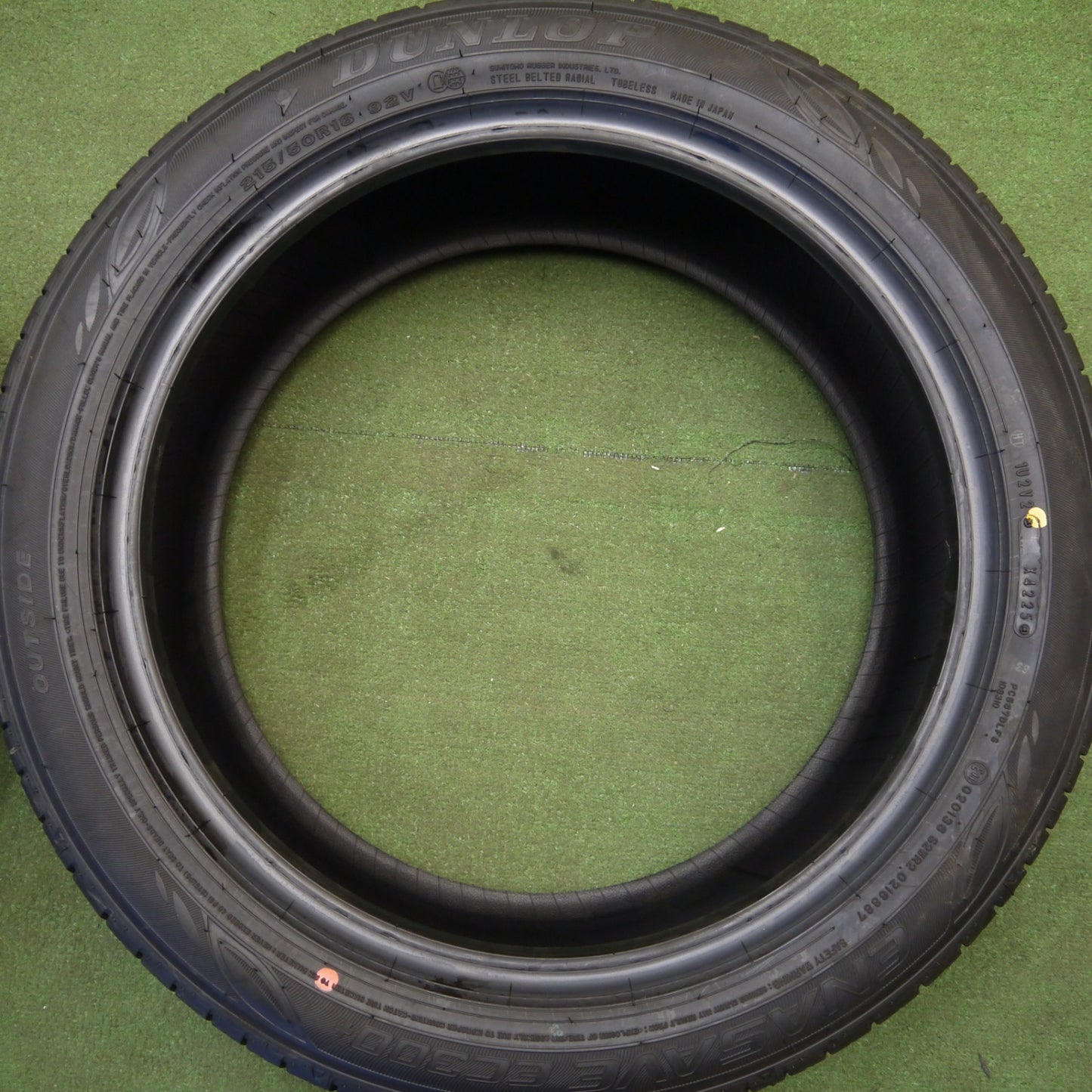 新車外し！25年★215/50R18 ダンロップ エナセーブ EC300+ タイヤ 18インチ ヤリスクロス CH-R CX-3 等★6031604Hノタ
