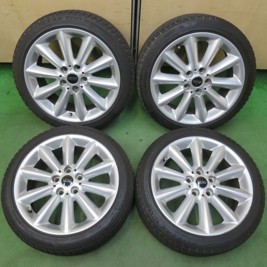 バリ溝！8.5分★MINI F55 F56 ミニ クーパー F54 クラブマン 等 純正 205/45R17 スタッドレス ブリヂストン ブリザック VRX2 17インチ PCD112/5H★5122912イス