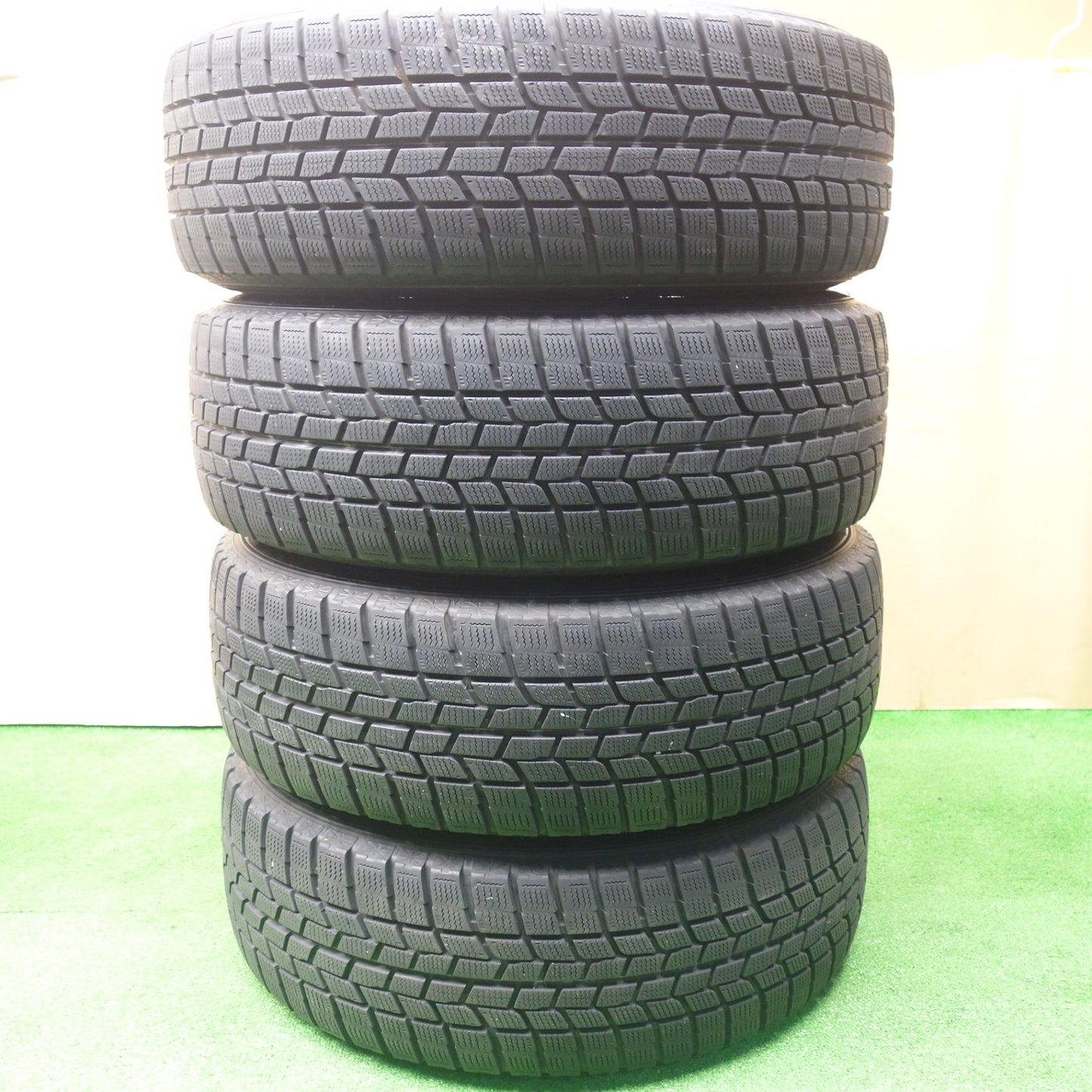 バリ溝！キレイ！9分★XV フォレスター 等 225/60R17 スタッドレス グッドイヤー アイスナビ6 VELVA SPORTZ ヴェルヴァ 17インチ PCD100/5H★5122803KTス