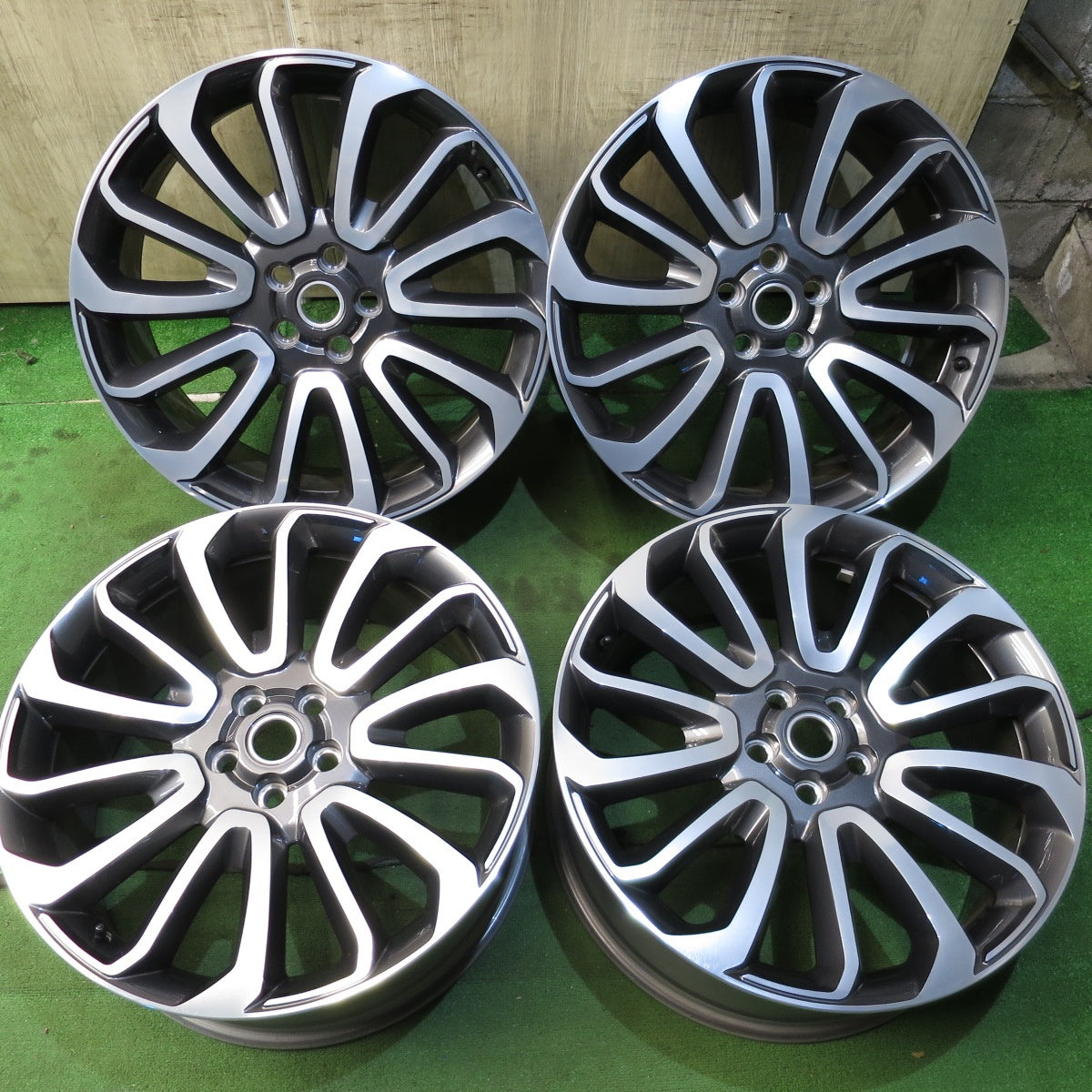 *送料無料* 新車外し★ランドローバー レンジローバー オートバイオグラフィー 純正 ホイール 22インチ 22×9.5J PCD120/5H★4041001クホ