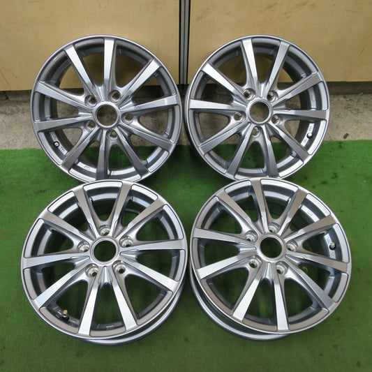 未使用！エンブレム付き★BALMINUM LS10 バルミナ 15インチ ホイール 15×6J PCD114.3/5H★6060903NGホ