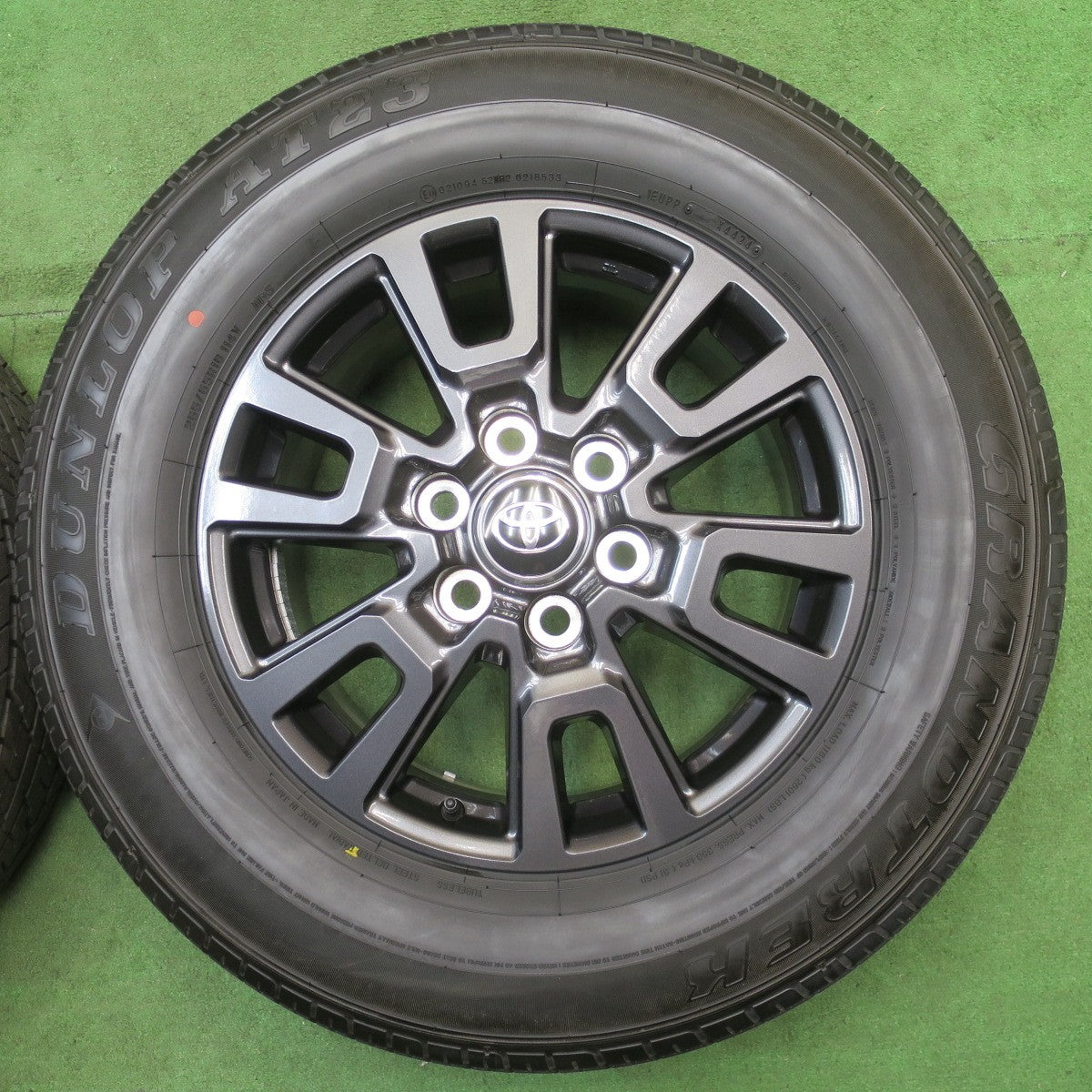 新車外し！24年★トヨタ ランクル 250 VX 純正 265/65R18 ダンロップ AT23 グラントレック 18インチ PCD139.7/6H★6051307NJノ