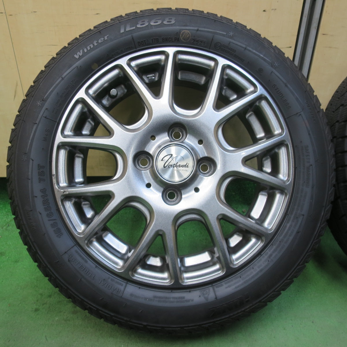 4本価格★スタッドレス 155/65R14 アイリンク Winter IL868 Verthandi ヴェルザンディ ヴェルサンディ 14インチ PCD100/4H★6012003イス