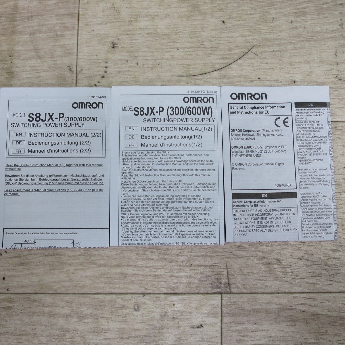 [送料無料] 未使用☆OMRON オムロン スイッチング パワーサプライ S8JX-P30024N☆