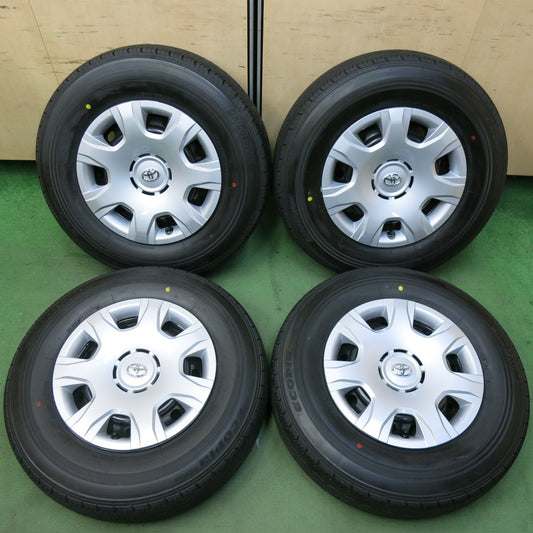 新車外し！25年★トヨタ 200系 ハイエース 純正 スチール 195/80R15 107/105S ブリヂストン エコピア RD613 15インチ PCD139.7/6H★5052815SYノ