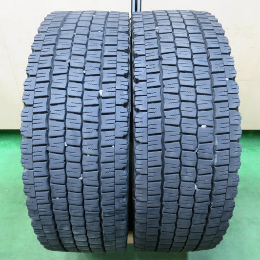 2本 23年★トラック タイヤ 245/70R19.5 136/134J スタッドレス ダンロップ デクテス SP081 DECTES 19.5インチ★5010613イスタ