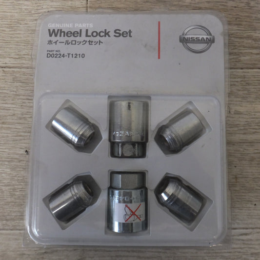 ★日産 NISSAN 純正 ホイールロックセット Wheel Lock Set D0224-T1210　GENUINE PARTS★ [送料無料]